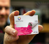 Art and craft gift voucher