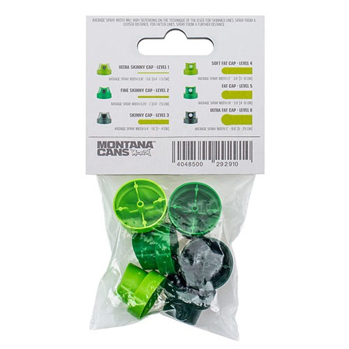 Montana Cans Level Cap pack sizes 1-6