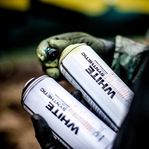 Montana Cans WHITE replacement caps