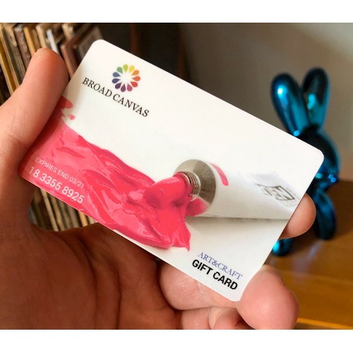 Broad Canvas Arts and Crafts Gift Card