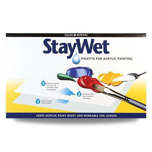 Daler Rowney Stay Wet Palette Large