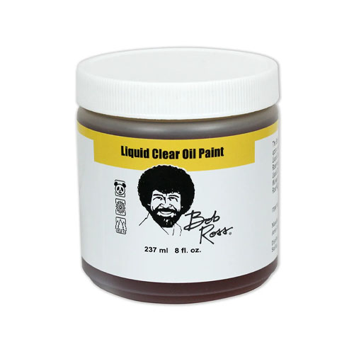 Bob Ross 237ml Liquid  Oil Paint CLEAR
