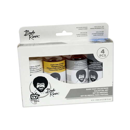 Bob Ross Base Coat value Pack of 4 x 100ml