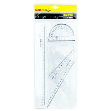 Aristo Geo-College Set Square & Ruler Set