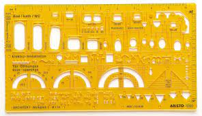 Aristo Template Architects 1:50