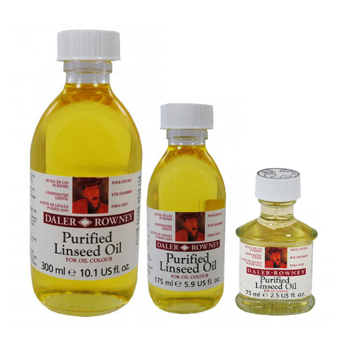 Daler Rowney Purified Linseed Oil: 300ml Daler Rowney Purified Linseed Oil: 300ml