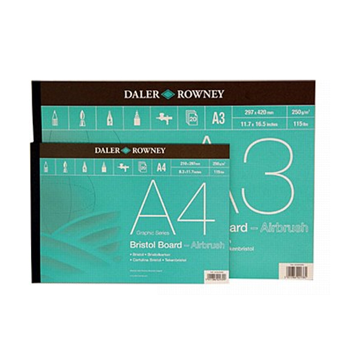 Daler Rowney Bristol Board Pads: A3 Daler Rowney Bristol Board Pads: A3