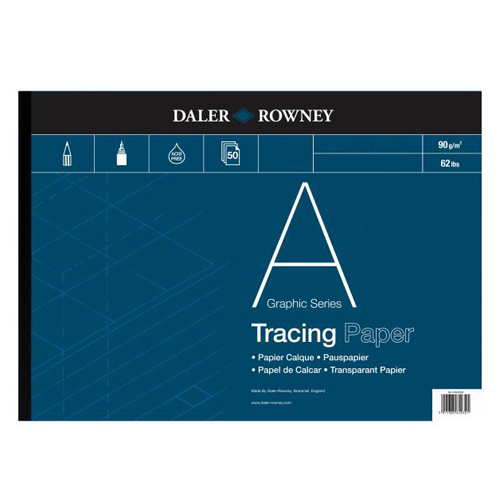 Daler Rowney Tracing Pads 90gsm Daler Rowney Tracing Pads 90gsm