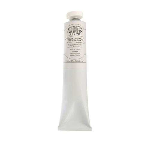 Winsor & Newton Griffin Alkyd 200ml: Titanium White