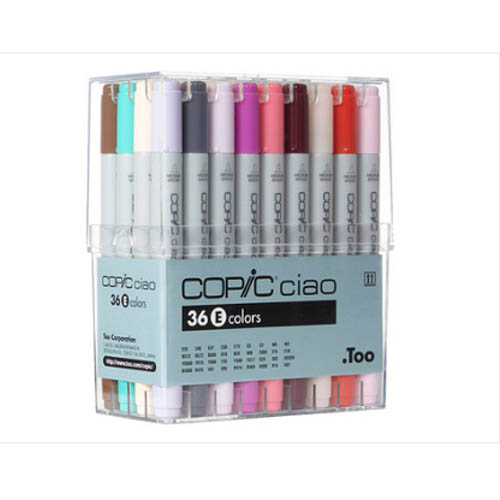 Copic Ciao Markers 36 Piece Set E Copic Ciao Markers 36 Piece Set E