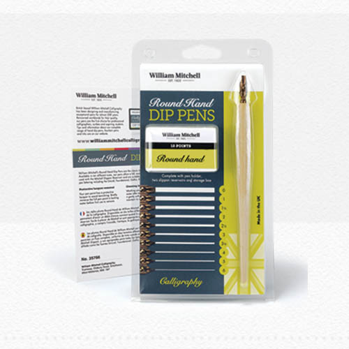 William Mitchell Round Hand Dip Pen Set