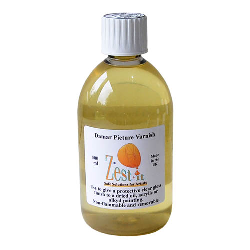 Zest-It Damar Picture Varnish 500ml