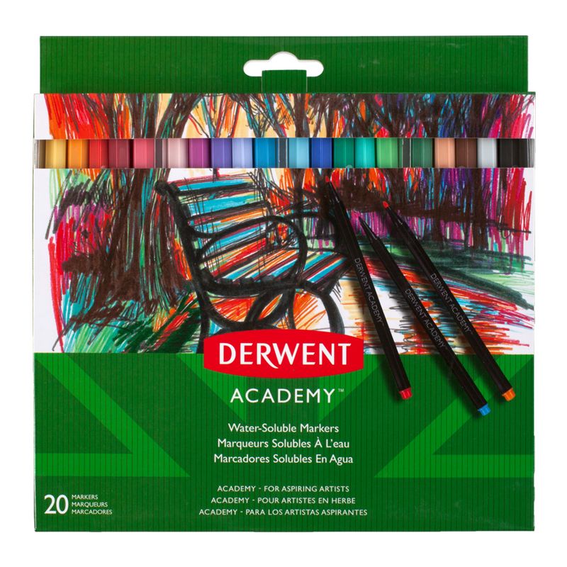 Derwent Acadamy Markers 20 Derwent Acadamy Markers 20