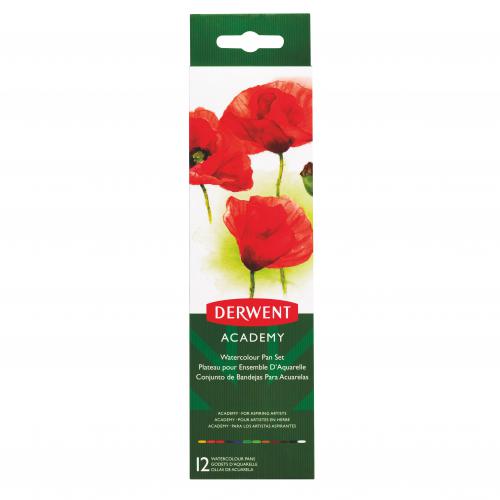 Derwent AcadamyWatercolour Pan Set Derwent AcadamyWatercolour Pan Set