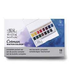 Winsor & Newton Cotman Deluxe Sketchers Watercolour Pocket Box