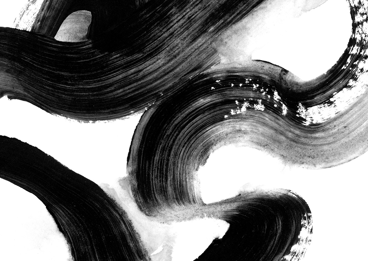 Painting with charcoal