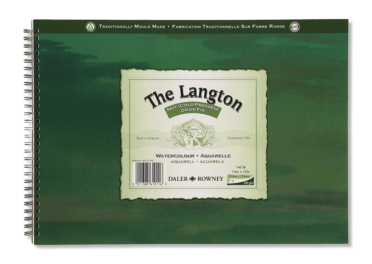 Daler Rowney Langton Watercolour Paper Spiral Pads